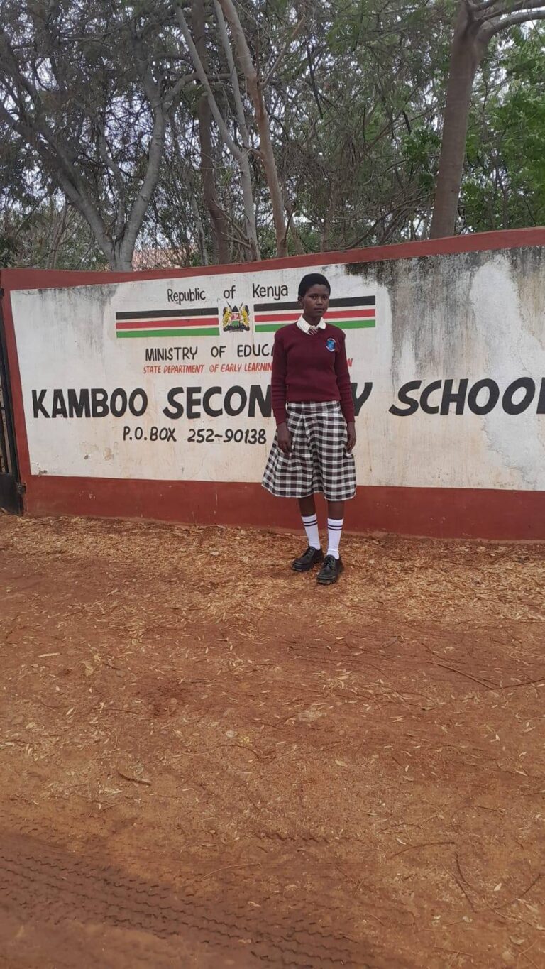 A Dream Restored: Carolina from Makueni Joins Kamboo Secondary School as a Boarder